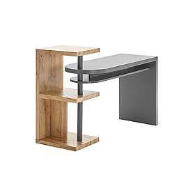 Gunervil Datorbord 145 cm Vändbar Grey/Natur 40144EG2