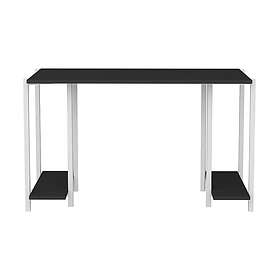 Malem Skrivebord 60x73,8x125,2 cm med oppbevaring Vit 322RTC1403