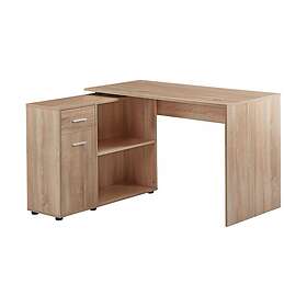 Wohnling Gulshan Hörnskrivebord 120 cm Brun/Natur WL5.304