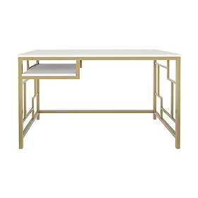 Vinresk Skrivebord 60x74,8x120 cm Gull/Vit 322RTC1465