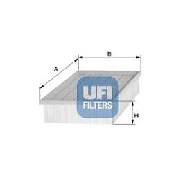 UFI Filtri Bellier/casalini/chatenet/italcar Tasso/ligier/microcar Air Filter Gu