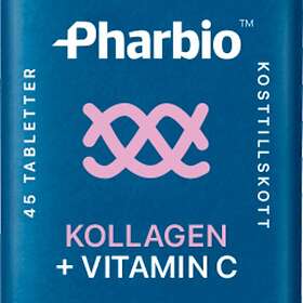 Pharbio Kollagen Vitamin C 45 tabletter