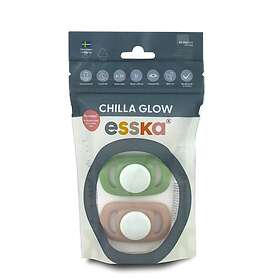 ESSKA of Sweden Napp Chilla Glow 4-36 månader 2-pack