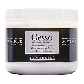 Sennelier Akrylmedium 500ml Semi-Absorbent Gesso (Vit)