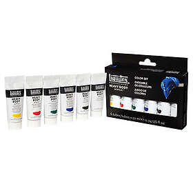 Liquitex Akrylfärgsset Heavy Body Färgrik 6x22ml