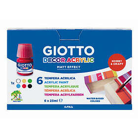 Giotto Akrylfärg Decor 6x25ml