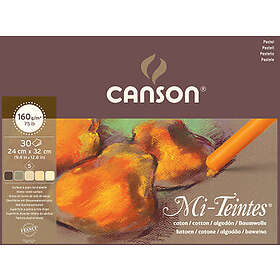 Canson Mi-Teintes Pastellpapper Terre 160g 24x32 cm