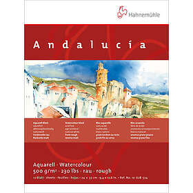 Hahnemühle Akvarellblock Andalucía 500g rough/matt 24x32cm