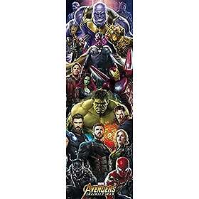 Dörrposter Avengers: Infinity war