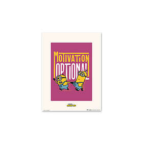 Konsttryck Minions Motivation Optional