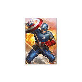 Poster Captain America Under fire
