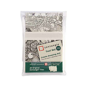 Sakura Zentangle Tool Vita kort