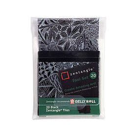 Sakura Zentangle Tool Svarta kort