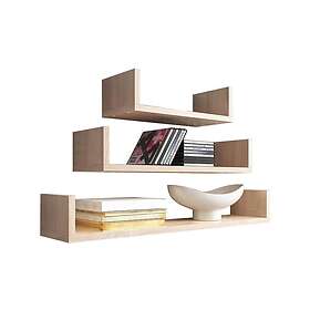 Trio Vegghylle Beige/Grå