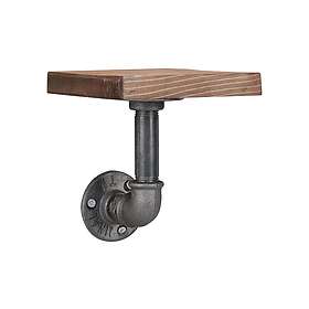 Evila Vegghylle Rör/Trä Liten 3-pack Sort/Trä 792EVL1696