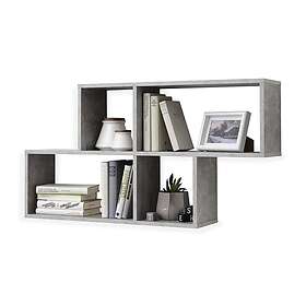 Andrarum Nora Vegghylle 100 cm Hvit/Betong 270-001E concrete