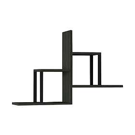 Diannare Vegghylle 20x60 cm 4-pack Antracit 495SSE1149