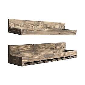 Desgrar Vegghylle 90x13 cm Brun 792EVL2893