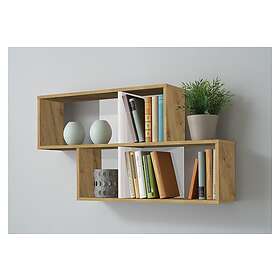 Stanthorne Vegghylle 100 cm Brun/Vit 270-001E Artisan