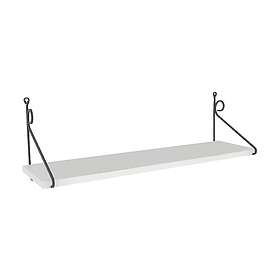 Decormet Vegghylle Hvit/Svart 775DCM1639