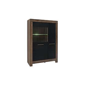 Olender Skåp 101x149 cm Tre/Natur/Svart 2509281