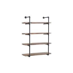 Evila Vegghylle Rör/Trä Tre/Svart 792EVL1820