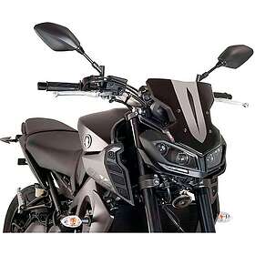 Puig Carenabris New Generation Sport Windshield Yamaha Fz-09/mt-09/mt-09 Sp Svart