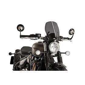 Puig Carenabris New Generation Touring Windshield Triumph Bonneville Bobber/bonneville Speedmaster Svart