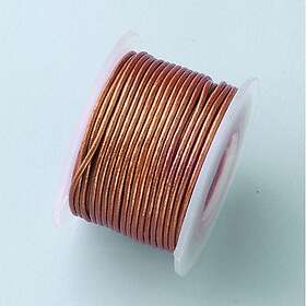 Efco Aluminiumdraht Eloxiert – 1 Mm X 10 M, Braun, Für Schmuck, Dekoration & Basteln
