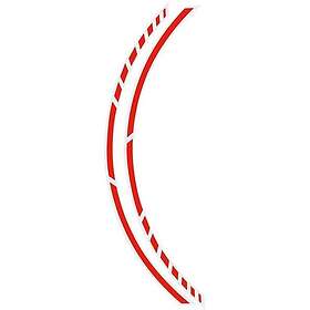 Foliatec 7 Mm Rim Stripe Röd