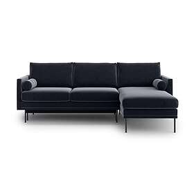 Monolith Blues 3-sits Sjeselongbäddsoffa Mörkgrå 2DL+DTM 97