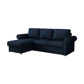 Monaco Nurkkasohva LED-belysning Blå