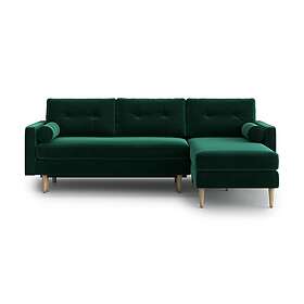 Riviera Esmeralde Sjeselongsoffa Grön Esme 2DL+DTM 38