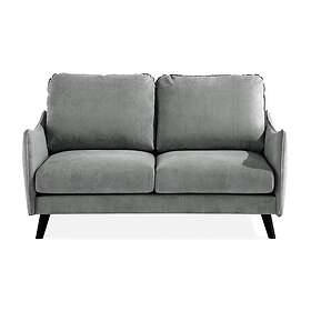 Trend Lyx 2-sits Sofa Grå/Svart