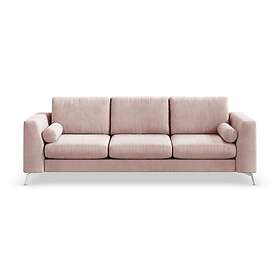Ocean Lyx 4-sits Sofa Rosa/Krom