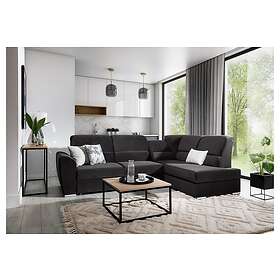 Sajmon Sovesofa m. Sjeselong 3-sits Grå CO-SIB-RT-05LO