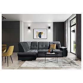 Sajana Sovesofa m. Sjeselong 3-sits Mörkgrå CO-SAD-LT-06NU