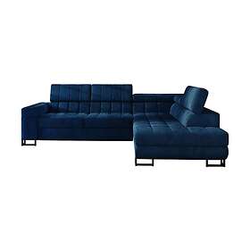 Elkind Hjørnesofa Mörkblå