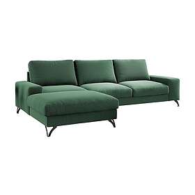 Flavio Sjeselongbäddsoffa 300x94x91 cm Grön