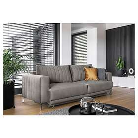 Jalissia 3-sits Sofa Grå SO-ELI-04LO