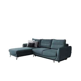 Lence Sovesofa m. Sjeselong Förvaring Blå/Grønn/Grå CO-SIL-LT-76MO