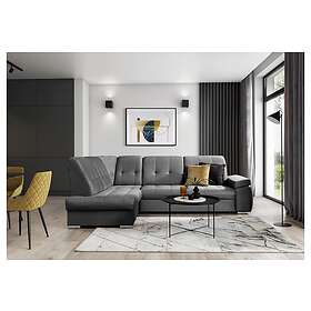 Sajana Sovesofa m. Sjeselong 3-sits Grå CO-SAD-LT-04NU