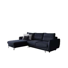 Lence Sovesofa m. Sjeselong Förvaring Mörkblå CO-SIL-LT-79MO