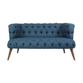 Monroew 2-sits Sofa Mörkblå/Natur 558ZEN1228