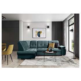 Sajana Sovesofa m. Sjeselong 3-sits Mörkgrön CO-SAD-LT-76MO