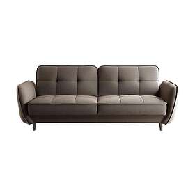 Katsuya Sovesofa 3-sits Beige/Brun SO-BEL-18VER