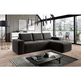 Kamli Sovesofa m. Sjeselong med oppbevaring Mörkgrå CO-SILL-RT-10LU
