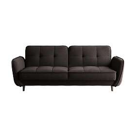 Katsuya Sovesofa 3-sits Mörkbrun SO-BEL-22FL