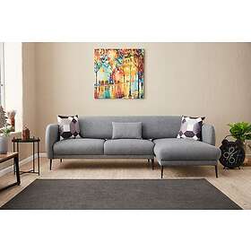 Wenus Sjeselongbäddsoffa 3-sits Grå 825BLC2766