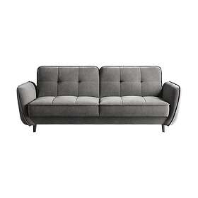 Katsuya Sovesofa 3-sits Grå SO-BEL-04PO